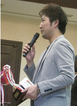 第11回竹中総合事務所ゴルブコンペ優勝者の島本昭